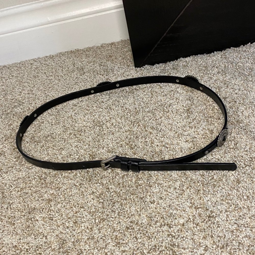 Leather Western Belt